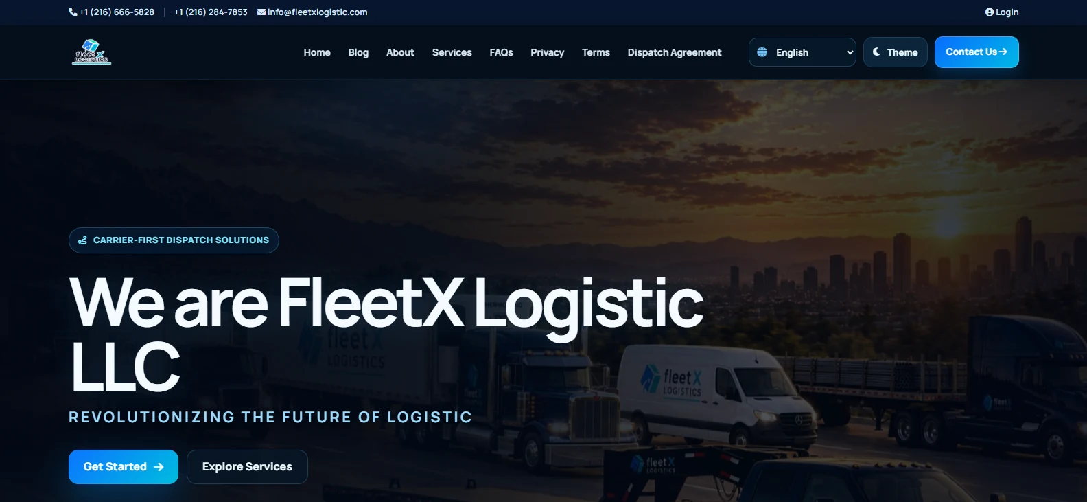FleetX Logistics — Dispatch & Operations Platform